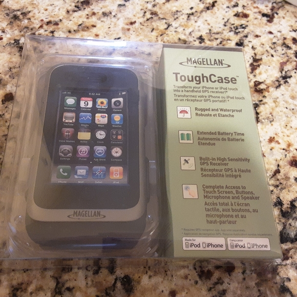 MAGELLAN TOUGH CASE, NEW IN BOX, WITHOUT TAGS FOR iPOD & iPHONE; - Picture 2 of 14